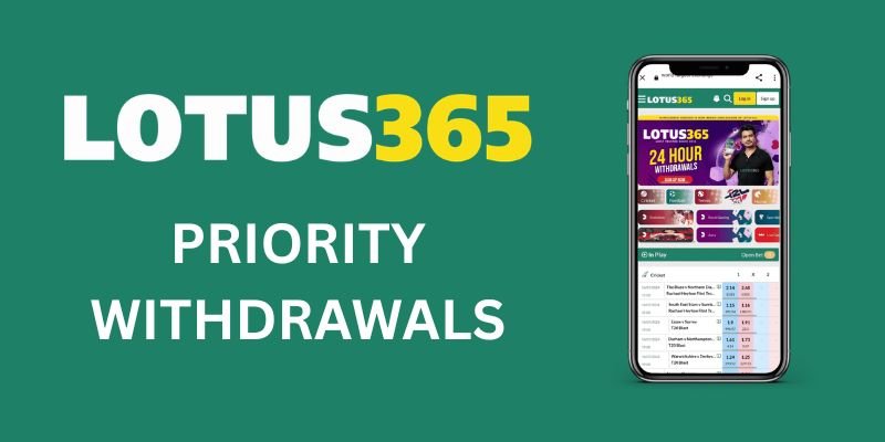 Lotus 365 Blue priority withdrawals India